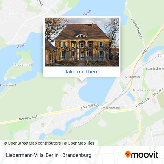 Liebermann-Villa map