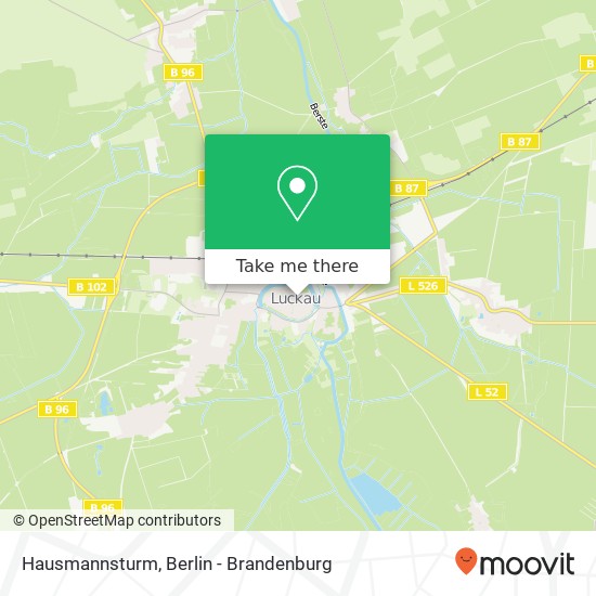 Hausmannsturm map