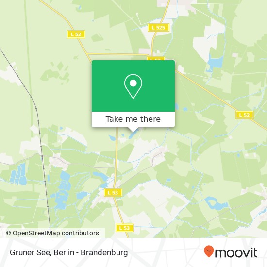 Grüner See map