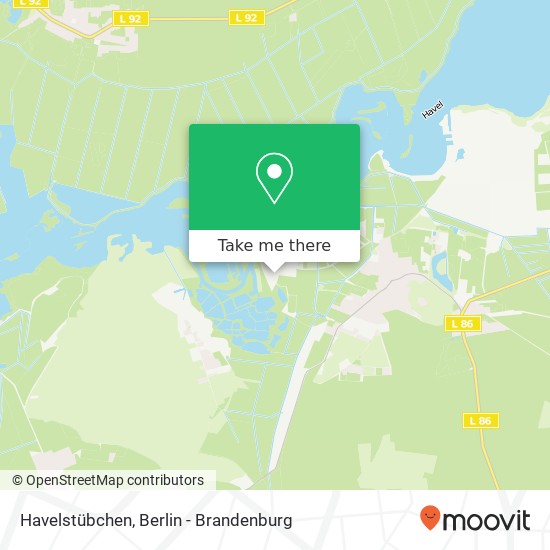 Карта Havelstübchen
