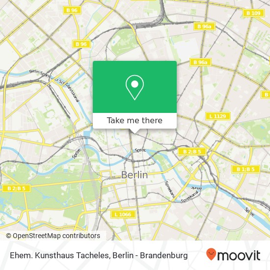 Ehem. Kunsthaus Tacheles map