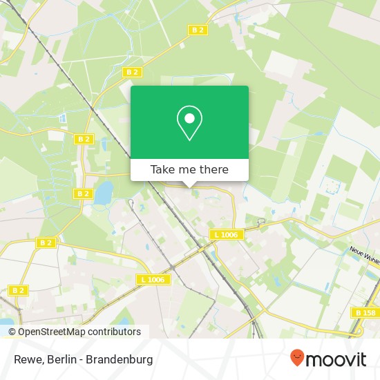 Rewe map