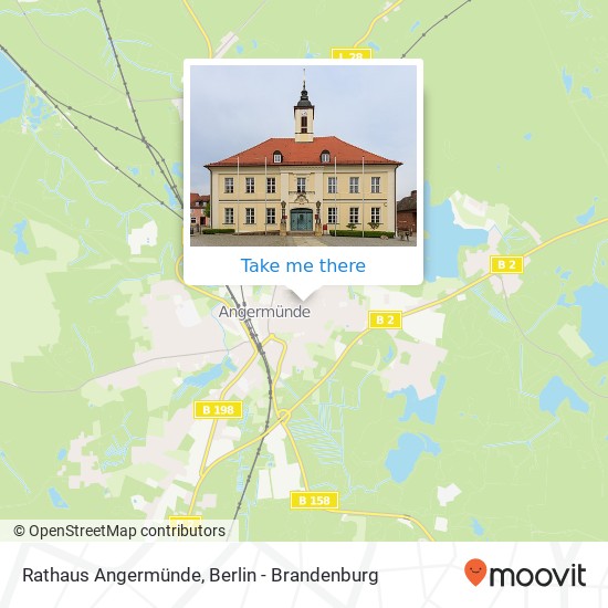 Карта Rathaus Angermünde