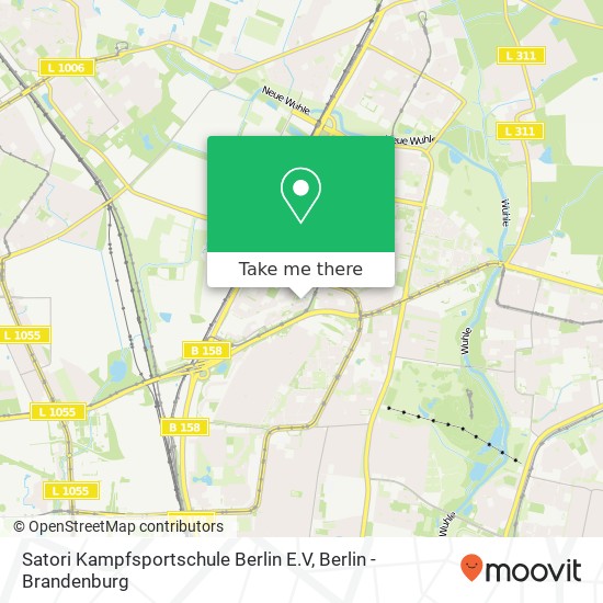 Satori Kampfsportschule Berlin E.V map