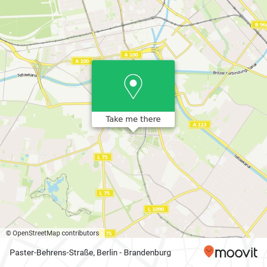 Paster-Behrens-Straße map