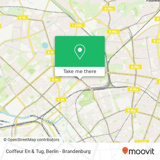 Coiffeur En & Tug map