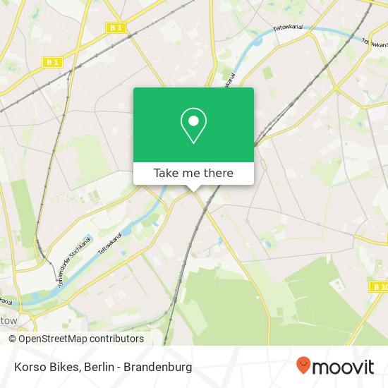 Korso Bikes map