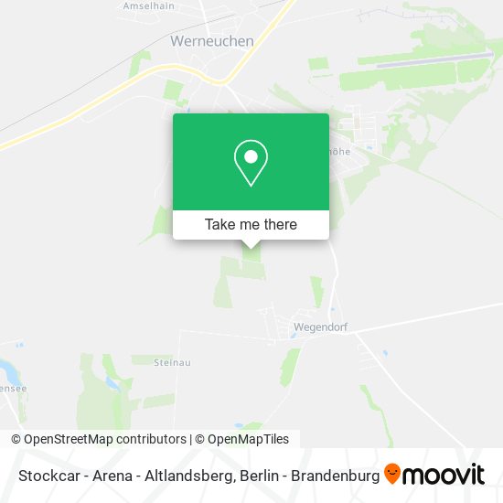 Stockcar - Arena - Altlandsberg map