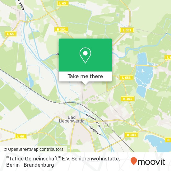 ""Tätige Gemeinschaft"" E.V. Seniorenwohnstätte map