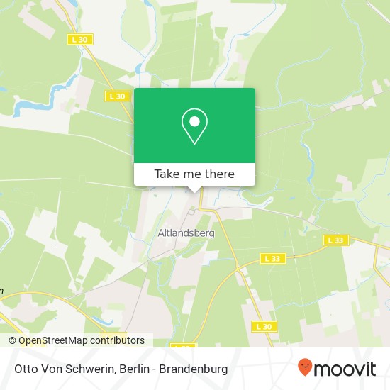 Otto Von Schwerin map