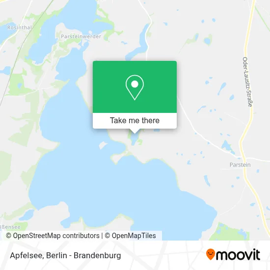 Apfelsee map