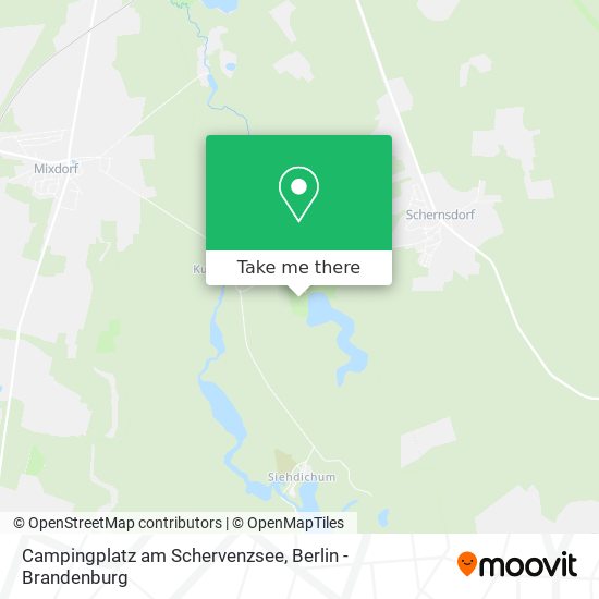 Карта Campingplatz am Schervenzsee