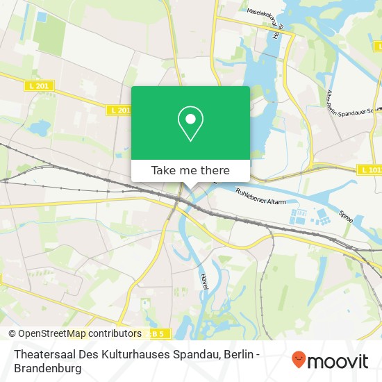 Theatersaal Des Kulturhauses Spandau map