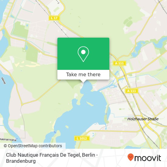 Club Nautique Français De Tegel map