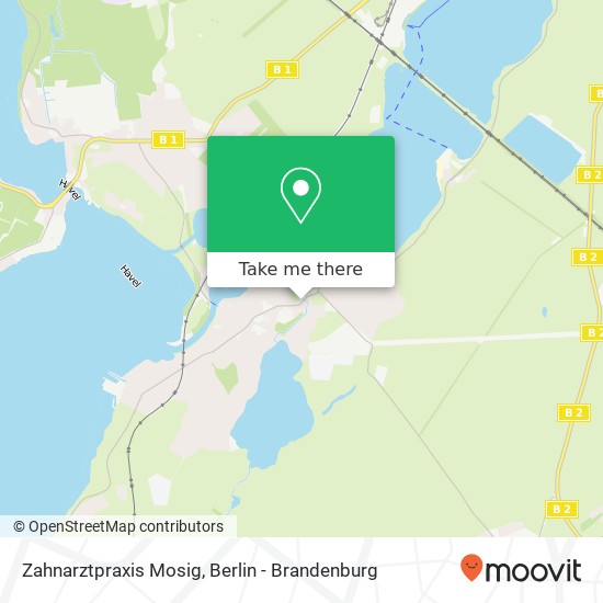 Zahnarztpraxis Mosig map