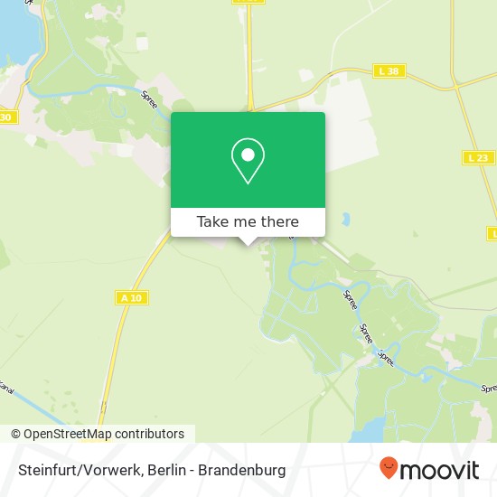 Steinfurt/Vorwerk map