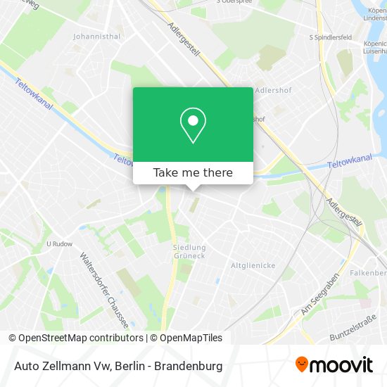 Auto Zellmann Vw map