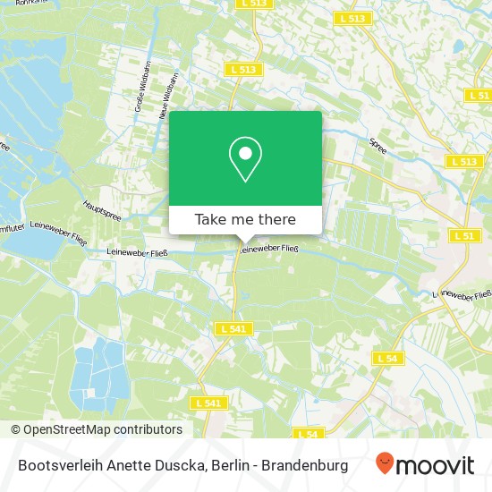 Bootsverleih Anette Duscka map