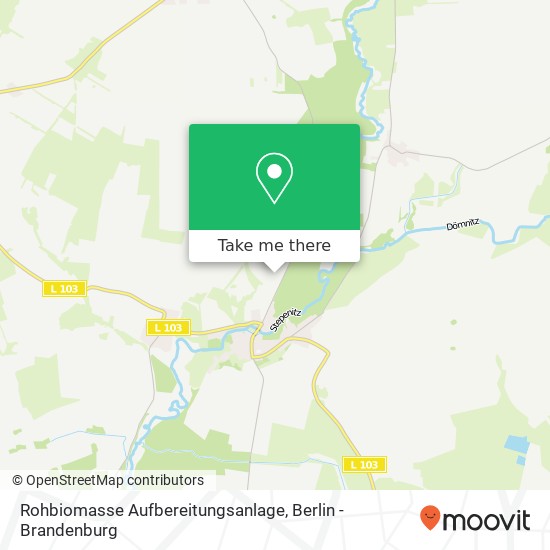 Rohbiomasse Aufbereitungsanlage map