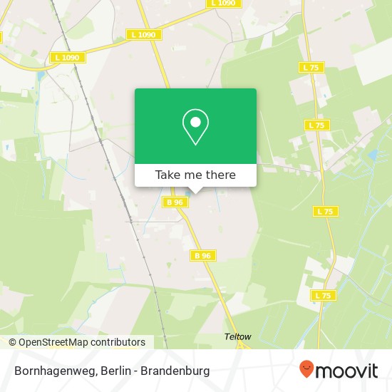 Карта Bornhagenweg