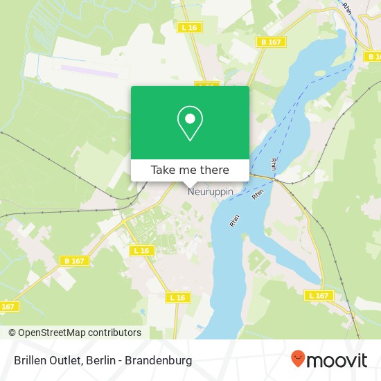 Brillen Outlet map