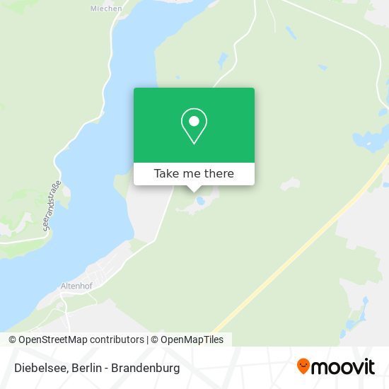 Diebelsee map