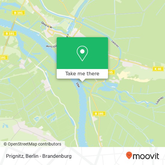 Prignitz map
