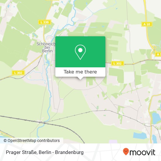 Prager Straße map