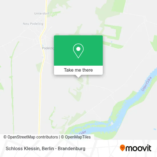 Schloss Klessin map
