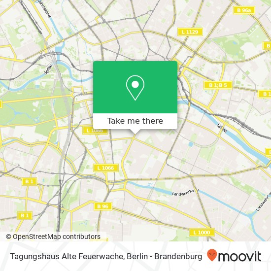 Tagungshaus Alte Feuerwache map