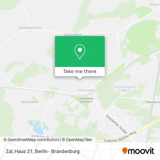 Карта Zal, Haus 21