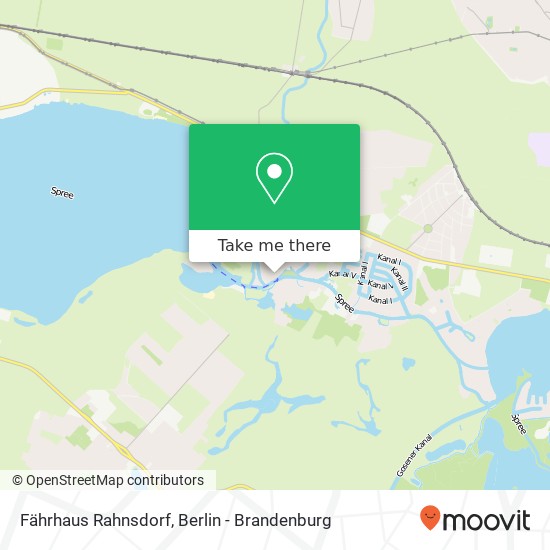 Fährhaus Rahnsdorf map