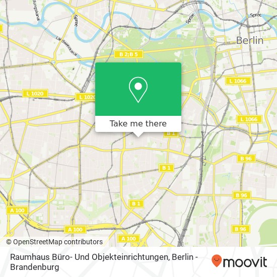 Raumhaus Büro- Und Objekteinrichtungen map