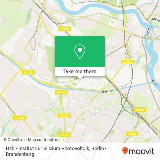 Hzb - Institut Für Silizium Photovoltaik map