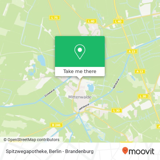 Spitzwegapotheke map