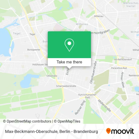 Max-Beckmann-Oberschule map