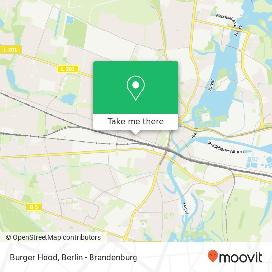 Burger Hood map