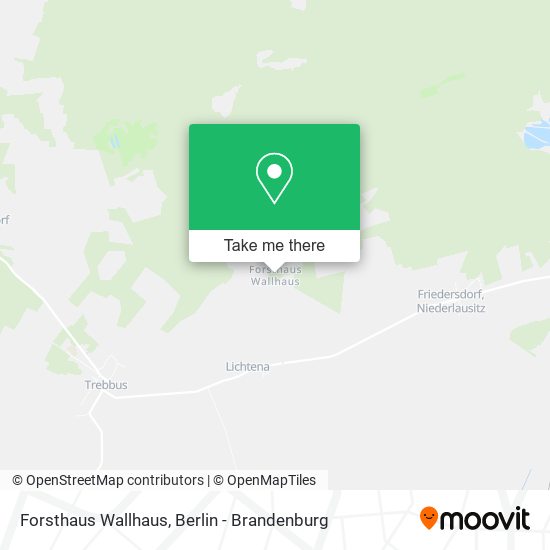 Forsthaus Wallhaus map