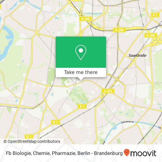 Fb Biologie, Chemie, Pharmazie map