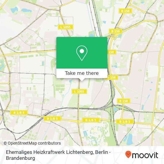 Ehemaliges Heizkraftwerk Lichtenberg map