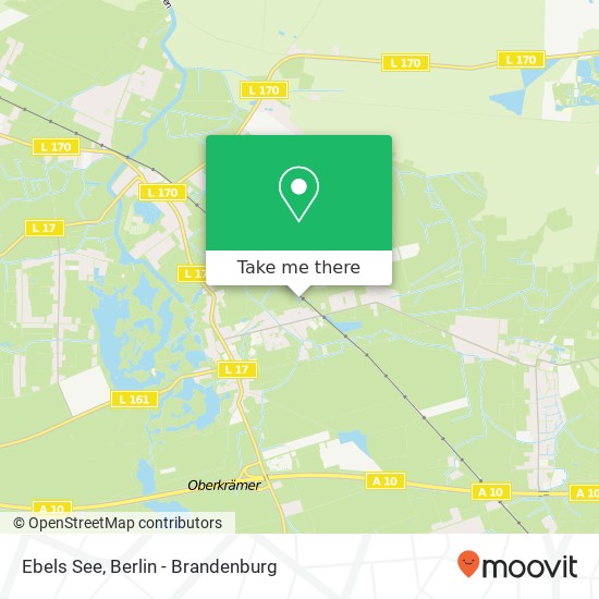 Ebels See map