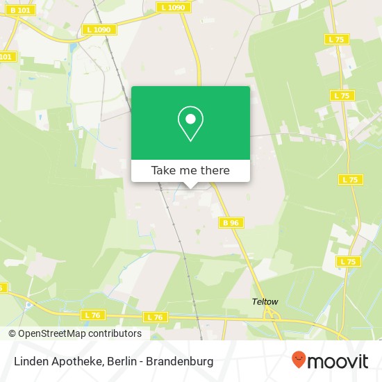 Карта Linden Apotheke
