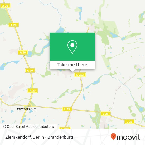 Ziemkendorf map
