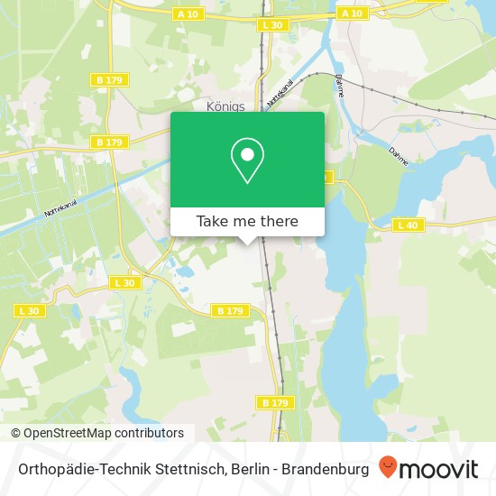 Orthopädie-Technik Stettnisch map