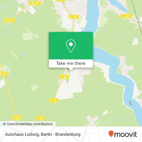 Autohaus Ludwig map