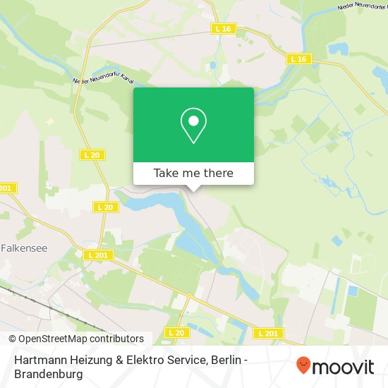 Hartmann Heizung & Elektro Service map