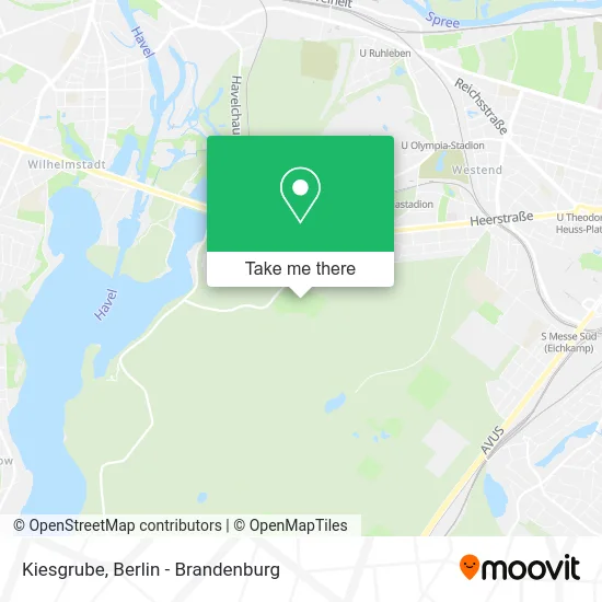 Карта Kiesgrube