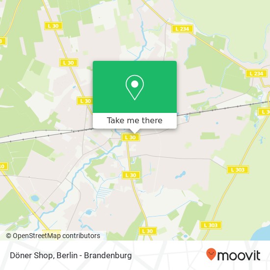 Döner Shop map