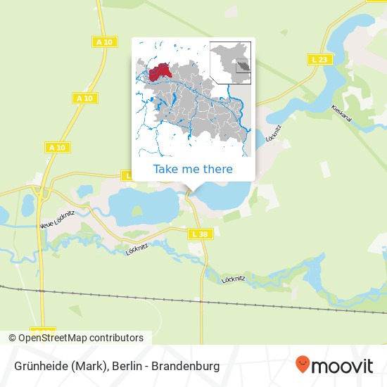 Grünheide (Mark) map