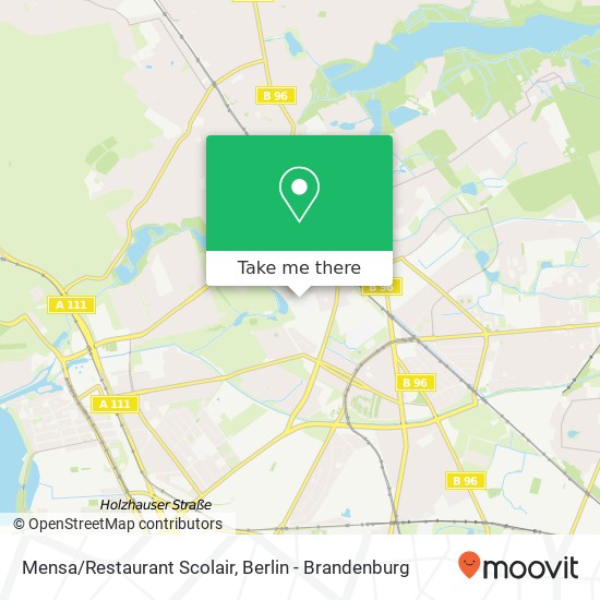 Mensa/Restaurant Scolair map